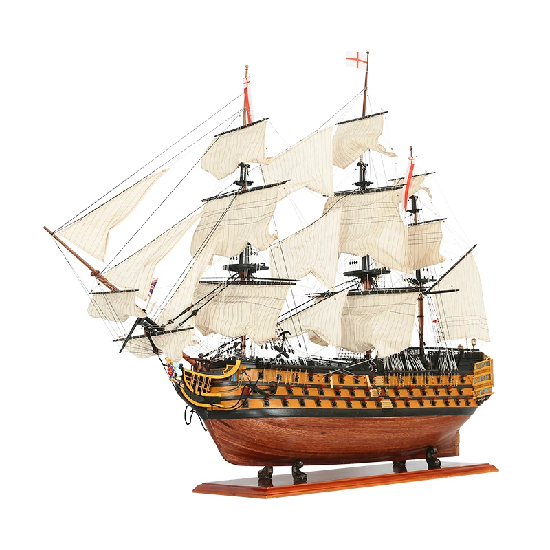 

Large sailboat model ornaments indoor finished product Royal Victory boat 1.1 meters