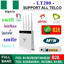 Siempreloca 300Mbps 4G Wifi Router Unlocked LTE Wireless Router Support SIM Card 4Pcs Antenna With LAN Port Support 32 Wifi User