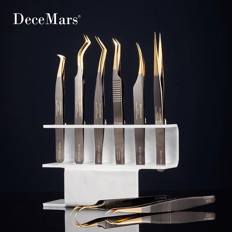 Eyelash Tweezers DeceMars For Lash Artists