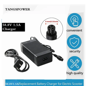 

58.8v1.5a gx12 electric bike charger, 14S lithium battery charger, lithium battery + free shipping + high quality