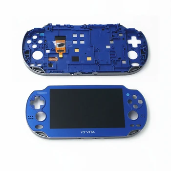 

100% New LCD Display for PS Vita PSVita 1000 LCD Digitizer black/white/blue/red/silver with Frame Replacement for PSVITA1XXX