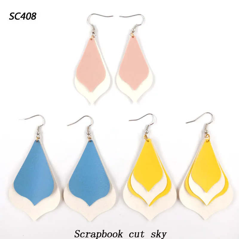 Earring-SC408 скрапбукинга срезанное небо и стальные деревянные штампы совместимы с большинством машин
