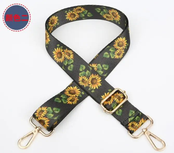 Free Shipping 2pcs Nylon Colored Belt Bags Strap DIY Accessories for Women Adjustable Shoulder Messenger Handbag Straps - Цвет: S005
