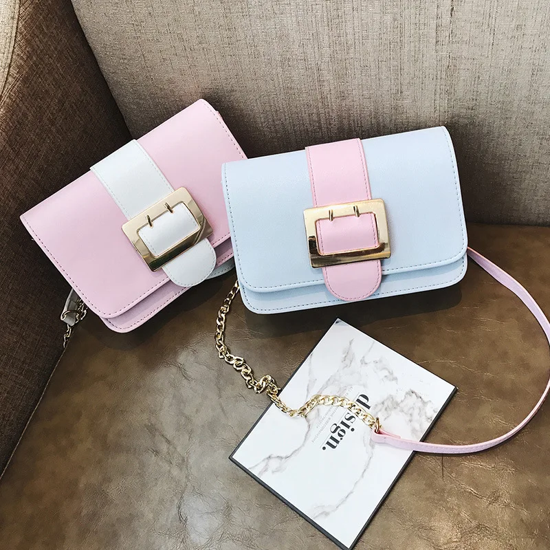 

2020 New Style Bag WOMEN'S Messenger Bag Korean-style Simple Versatile Mini Square Sling Bag Girl'S Shoulder Bag Fashion