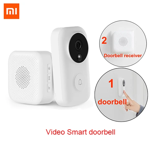 Doorbell set Xiaomi Aqara, дверной концентратор, датчик движения, Aqara шлюз, настенный беспроводной переключатель, датчик температуры и влажности, домашний комплект - Цвет: Doorbell set