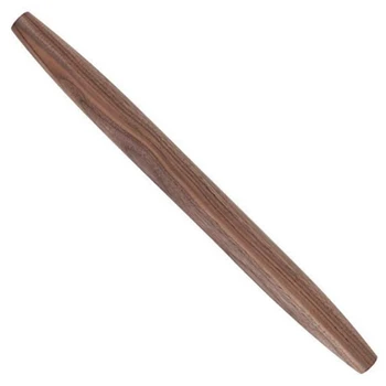 

Natural Black Walnut Rolling Pin Fine Sanding Without Added Chemical Coating Non-Stick Cooking Baking Tools Dough Roller Pointed
