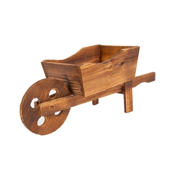 

Wooden Cart Flowerpot Fleshy Ornamental Planting Pot Pot Creative Durability Plant Ruggedness 1pcs Plants Flowers Flower Pot