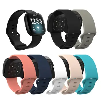

Replacement Band For Fitbit Versa 3 Strap For Fitbit Sense TPU Bracelet Colorful Wristband Smart Watch Accessoriess Belt