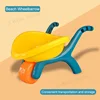 Children Beach Toys Baby Beach Game Toy Kit Sand Box Sand Table Sand Bucket Set Summer Toys for Beach Play Sand Water Play Cart 4