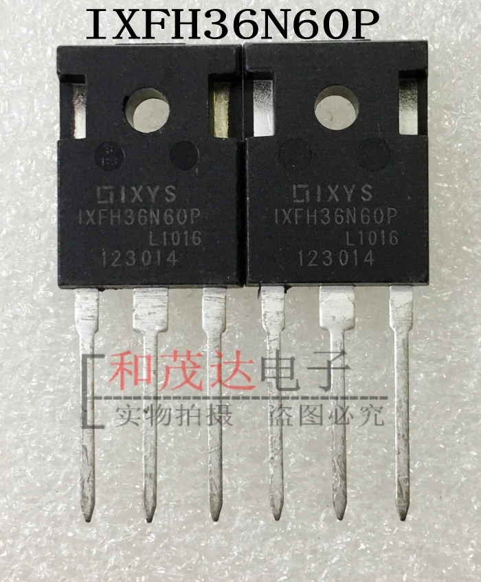 2 шт./IXFH36N60P 600V 36A TO-247