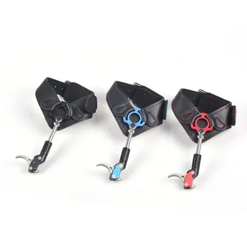 

Hunting Archery Adjustable Wrist Buckle Strap Bow Release Aid Caliper Compound Bow Arrow Shooting Trigger Tool Outdoor