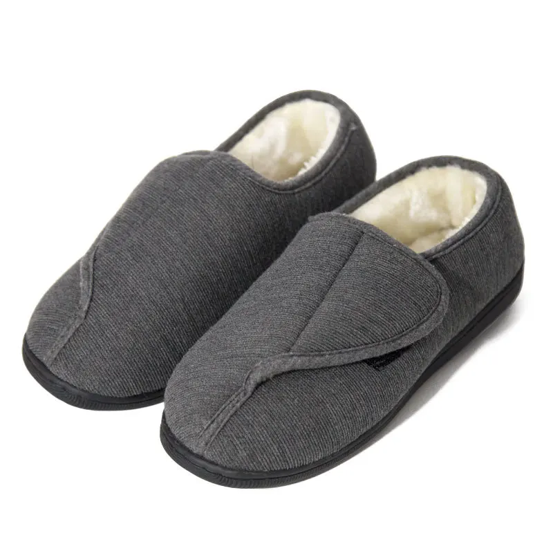 slippers for men with wide feet