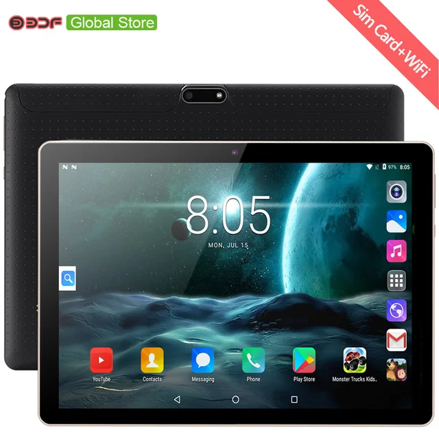 Tableta Pc de 10 pulgadas con Android 7,0, Google Market, 3G, Tarjeta SIM Dual, WiFi, GPS, Bluetooth 10,1|tablet pc 2gb|android tablet pctablet pc - Tableta Pc de 10 pulgadas con Android 7,0, Google Market, 3G, Tarjeta SIM Dual, WiFi, GPS, Bluetooth 10,1|tablet pc 2gb|android tablet pctablet pc -