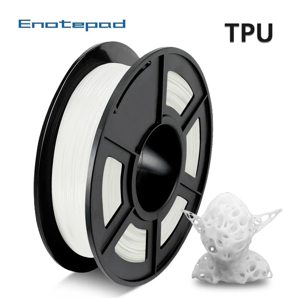 Нить для 3D принтера Enotepad 1 75 мм 0 5 кг жесткость 95A shore 100%|Материалы 3D-печати| |