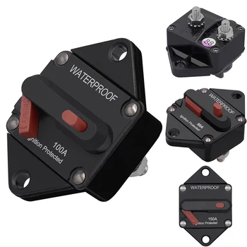 

Motorbike Replacement Bus Heat Resistance Boat Recoverable Car Accessories Manual Reset Vehicle Anti Explosion Circuit Breaker