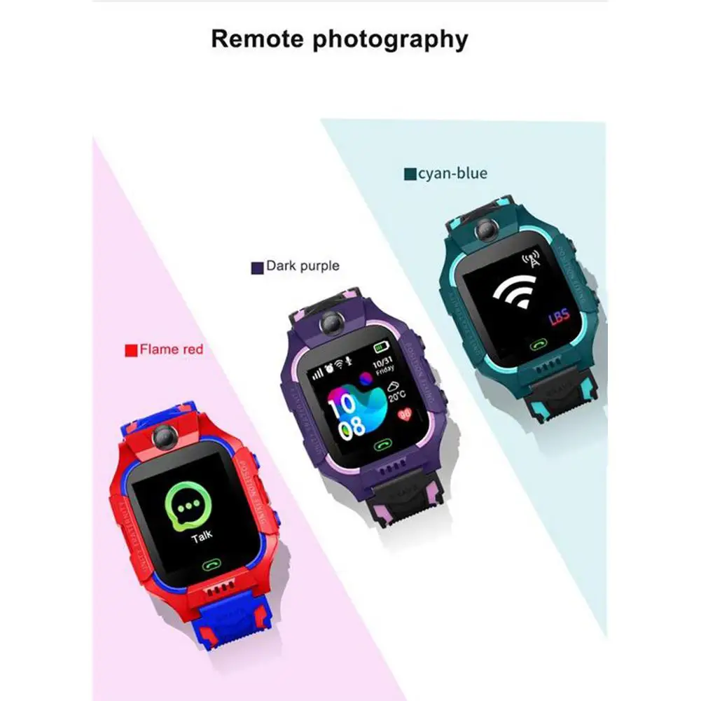 Q19 gps позиционирование дети Смарт часы-игрушка сенсорный экран водонепроницаемый камера телефон часы в английской версии для детей