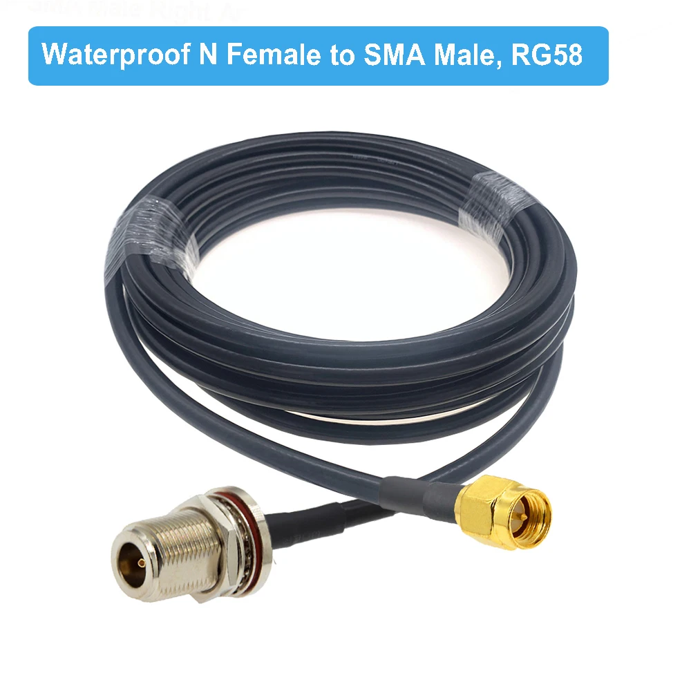 3 foot RG58 SO239 UHF Female to RCA MALE Pigtail Jumper RF coaxial cable 50ohm 