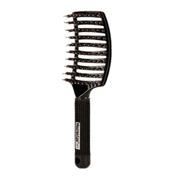 

Professional Bristle Hair Plastic Cutting Comb Heat Resistant Salon Barber Hair Trimmer Brushes Tail Anti-Static Comb