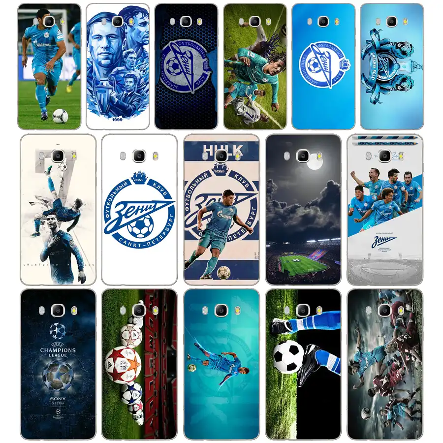 263DD команда Зенит Санкт-мягкий силиконовый чехол для Samsung Galaxy A3 a5 2017 A6 A8 2018 j3 j5 j7 2016 2017