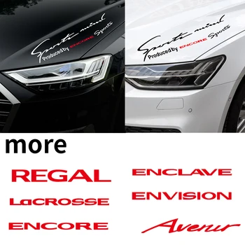 

Car Styling Lamp Eyebrow Decor Sticker for Buick Regal Lacrosse Encore Enclave Envision Avenir Creative Headlight Eyebrow Decals