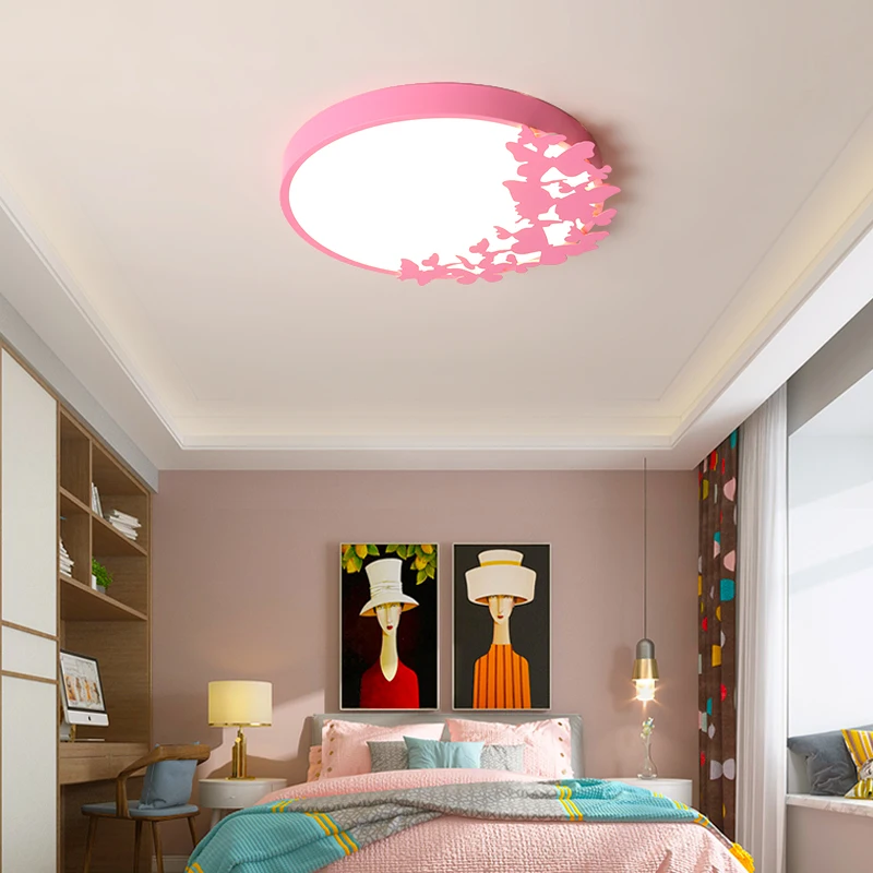Новое поступление детская комната Мальчики Девочки Спальня Потолочная люстра AC85-265V современная люстра светильники для дома