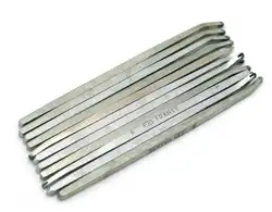 Бесплатная доставка 11 шт. #5-#15 Millgrain колеса HSSL квадратная ручка 67 мм Ювелирные изделия Инструменты Нож для максимальный максимум ювелирные