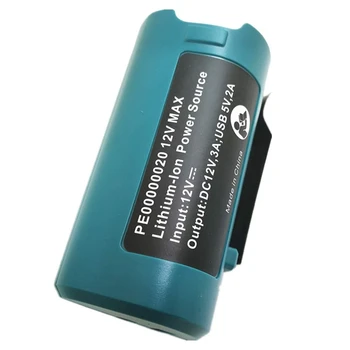 

Usb Power Source for Makita Pe00000020 Heated Jackets Charger Adapter Converter 10.8V/12V Lithium-Ion Bl1013 Bl1014