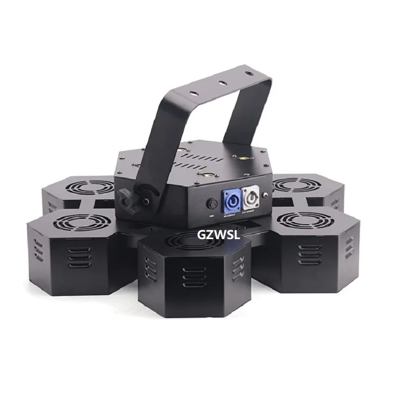 7X40 Вт COB RGBW стробоскоп светильник мыть сценический светильник ing снег лепестки Dj оборудование для вечерние ночной клуб