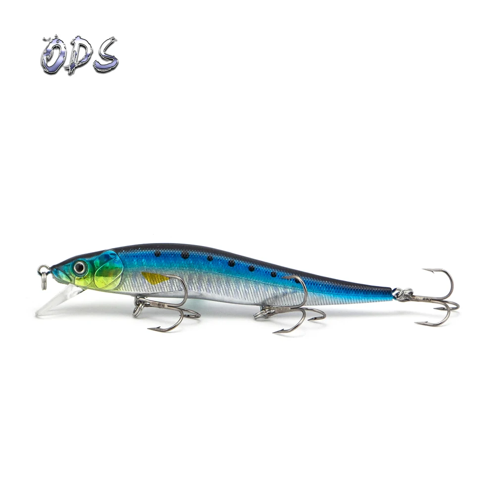 Рыболовные приманки Minnow, 12 см, 13,7 г, Популярные рыболовные приманки, жесткая приманка, бесшумная Тонущая блесна, высокое качество, жесткие приманки, хорошее действие, воблеры