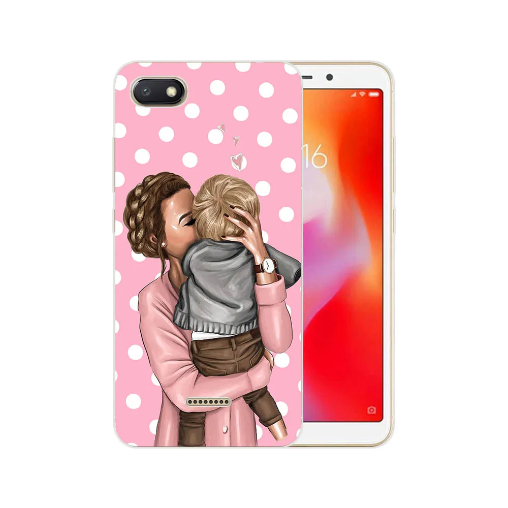 C76 Модная одежда для детей, Детская мода I Love MaMa супер для мам и дочек, мягкий силиконовый чехол для телефона для Xiaomi Redmi 4 4A 5 5A 6 6A 7 7A Note6 Note8 Pro Note7 чехол Funda - Цвет: C76