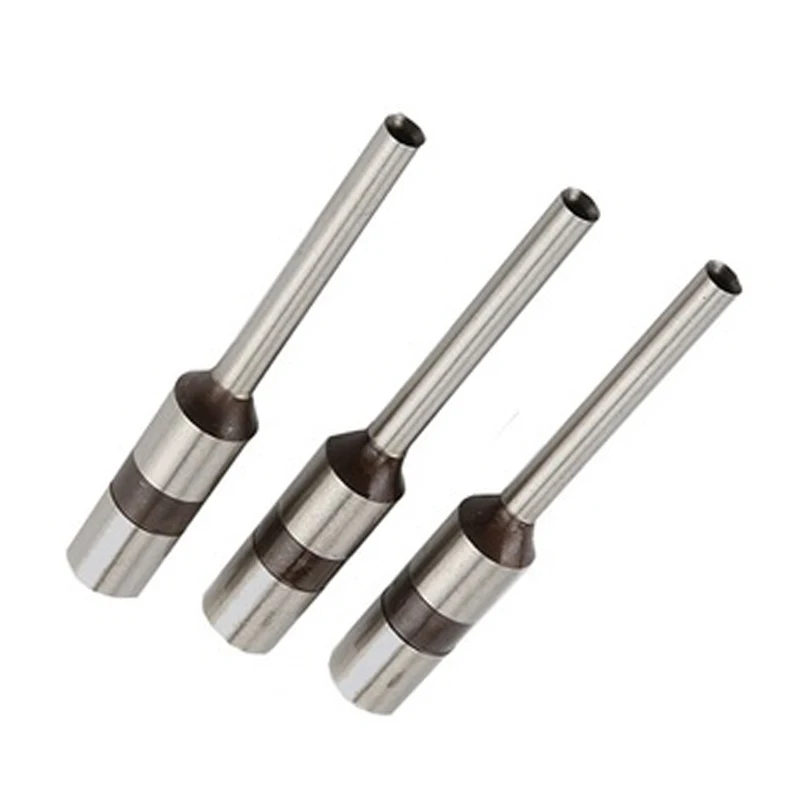 Free shipping 5pcslot D2.5mm - D10mm straight shank hollow drill bit, paper hole drilling bit for sharpening  punching machine (4)