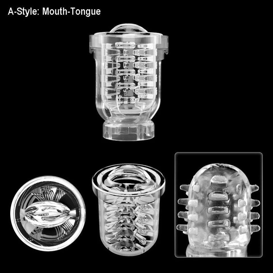Electric Masturbation Cup Interior Oral Vagina Anal Replacement Accessory For Easy Love Air Sucking Male Masturbator Sex Toys