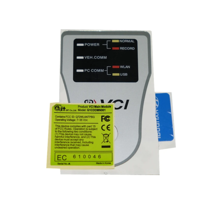 DHL GDS VCI OBD2 Diagnostic Interface OBD2 Scan Tool for Hyu-ndai K-ia( with Trigger Module Flight Record Function optional