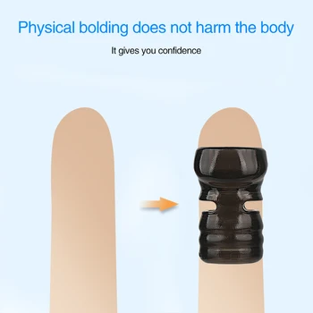 Men Penis Ring Male Penis Foreskin Resistance Rings Prevent Phimosis Corrector Reusable Cock Penis Sleeve Condom Intimate Goods 2