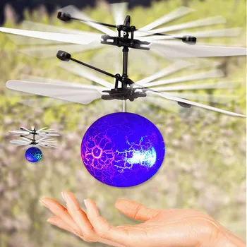 

Baby Kids Toys RC Flying Ball Drone Helicopter Ball Built-in Shinning LED Lighting for Kids Toy Birthday Christmas Gifts for kid