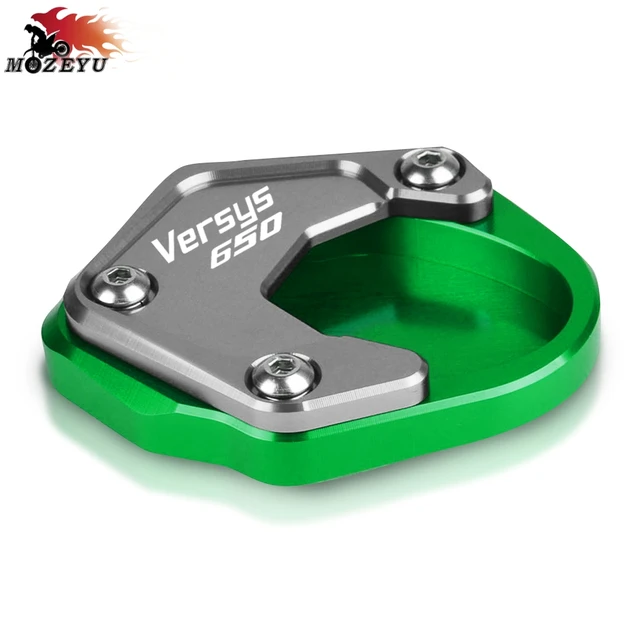 Side Stand Enlarge Kickstand Fit For KAWASAKI VERSYS650 VERSYS 650 2010-2019 2018 Motorcycle Accessories Sidestand Foot Enlarger GE-GY-versys650