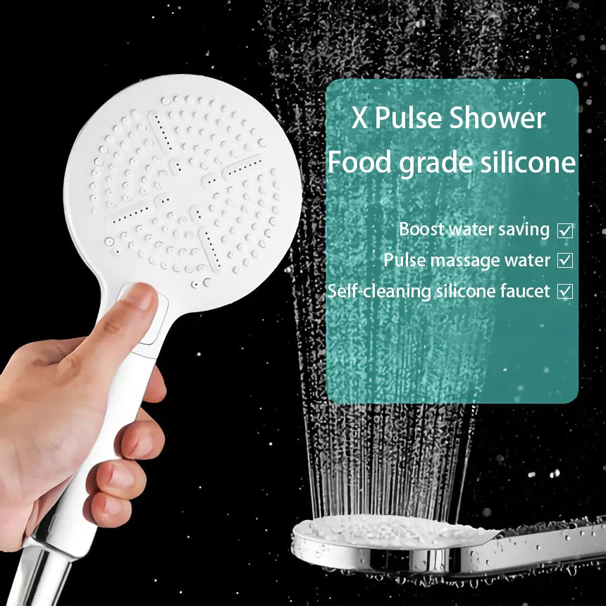 Diiib Dabai Booster Shower Head X POWER Pulse Hand Shower Pressurized