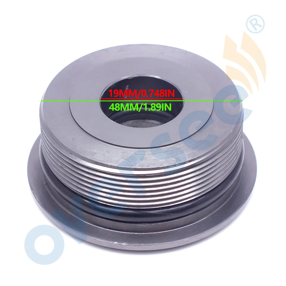 56120-ZY9 Tilt End Cap W/Seals For Showa Outboard Motor 56120-ZY9-003 64E-43810 and Wrench Outboard Motor Tilt End Cap