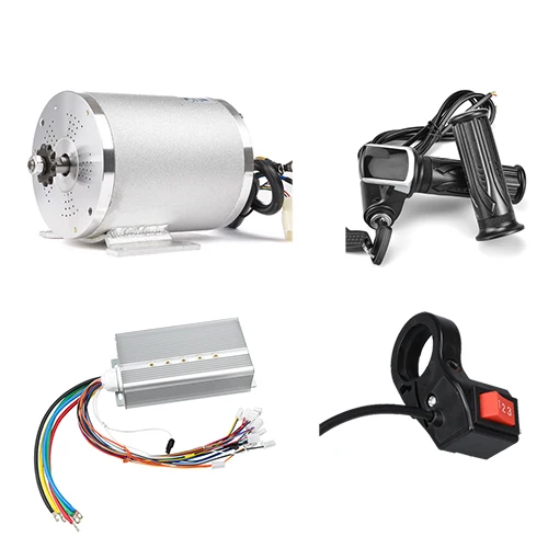 48V2000W foot kit Электрический самокат мотора 48В 60В 2000 Вт Электрический велосипед Conversion Kit регулятор вентильного двигателя 45A ЖК-дисплей дроссельная заслонка 3-скорость Go Kart ATV - Цвет: 48V2000W foot kit