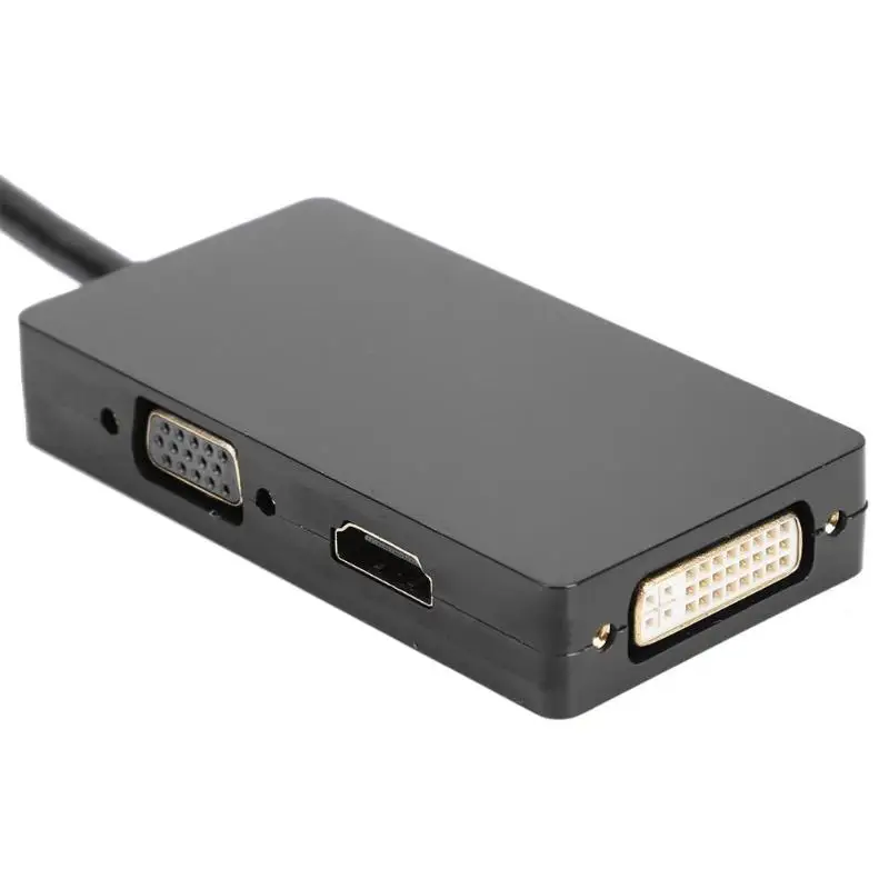 Кабель B0108 3 в 1 DisplayPort для VGA/HDMI/DVI штекер для женщин DP концентратор Поддержка прямой доставки