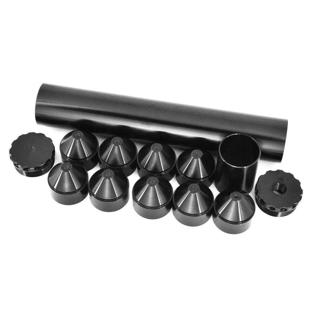 

10" OD: 1.700 5/8-24 Gas Oil Fuel Filter Black For NAPA 4003 24003 13pcs Set