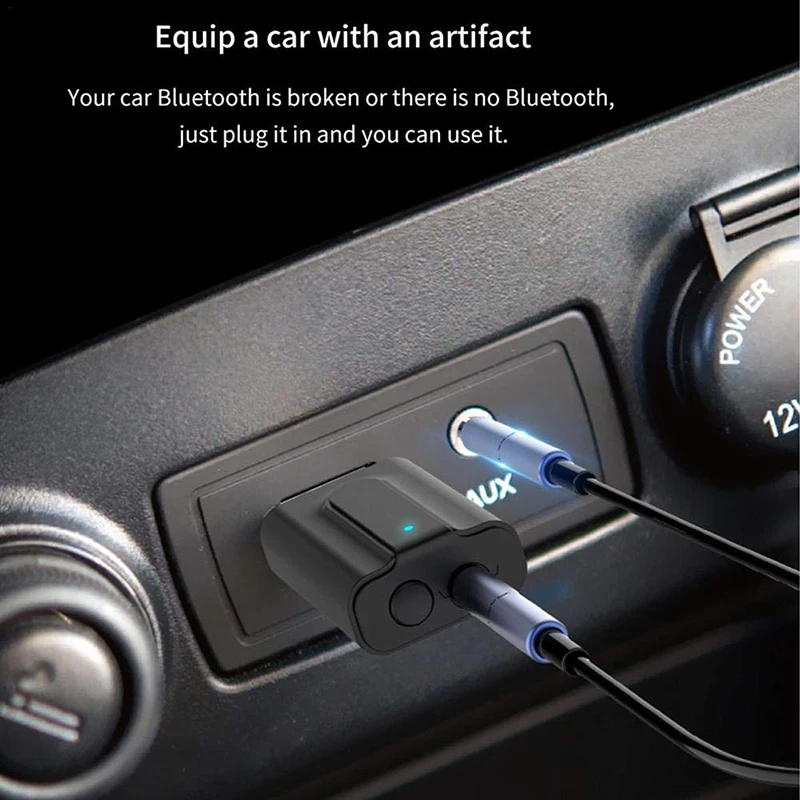 USB беспроводной Bluetooth 5 0 адаптер 2 в 1 приемник передатчик аудио музыкальный для ТВ