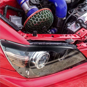 

2pcs/Set Brand New And High Quality Headlight Eyelid Eyebrow Sticker For Lexus IS200 IS300 Altezza XE10