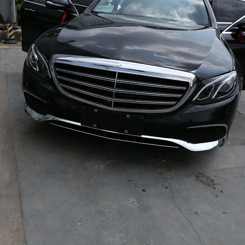 EHBOTA W213 Griglia anteriore di ricambio per Mercedes Benz Classe E W213 AMG Style 2016-2019, 1 paio/set (stile AMG nero