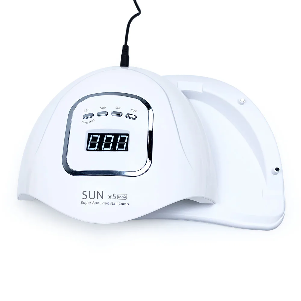 SUNX5 Max УФ-лампа светодиодный светильник для ногтей 80 Вт/54 Вт Сушилка для ногтей для всех гелей лак Солнечный свет льдинка светильник инфракрасный зонд для маникюра