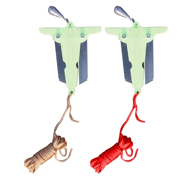 

2pcs/set Portable Water Grass Cutter Fishing Water Plants Sickle Stainless Steel Cutter Foldable Trimming Tool for Pond Lake Use