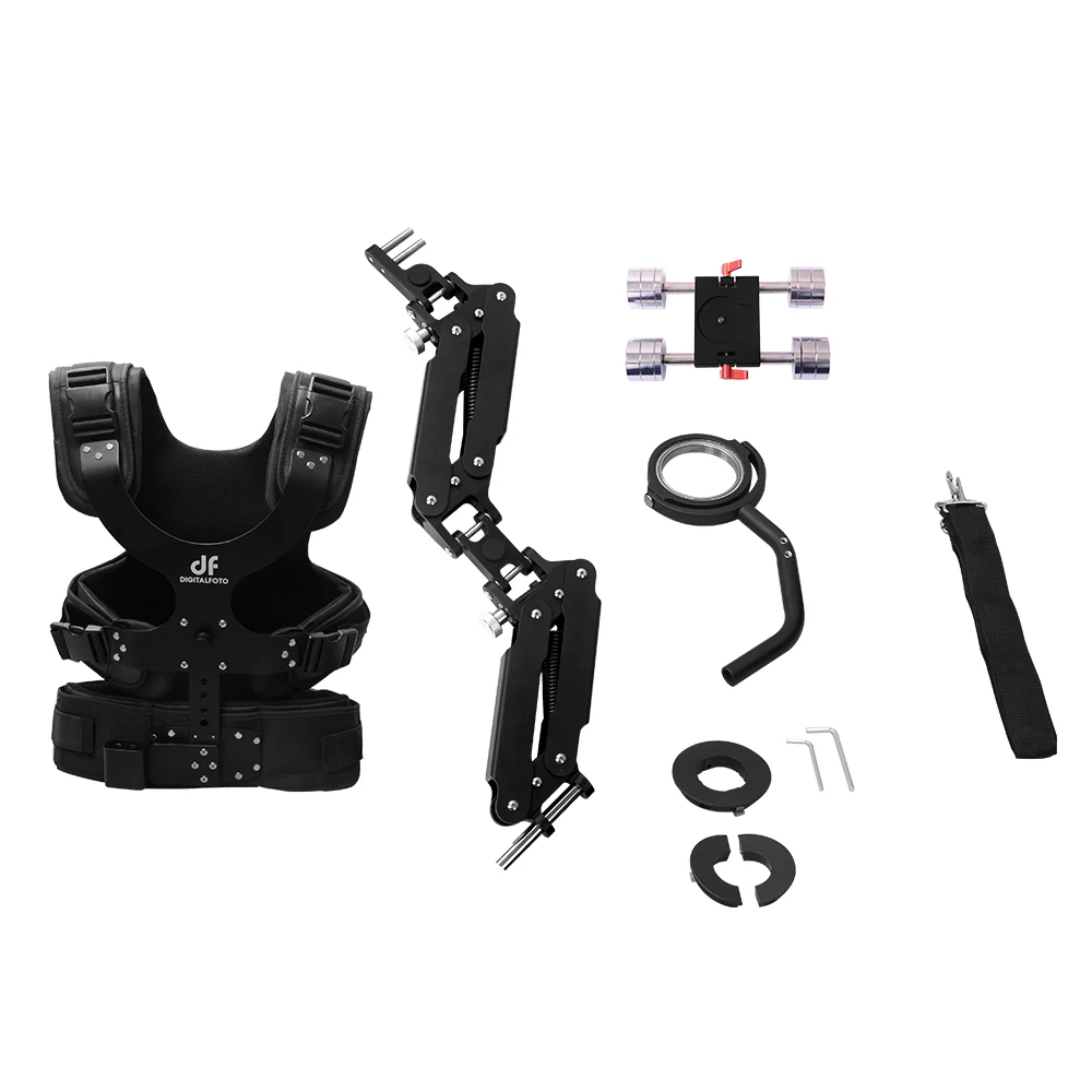 DF DIGITALFOTO THANOS Профессиональный стабилизатор Gimbal Vest Steadicam с пружинной рукояткой по