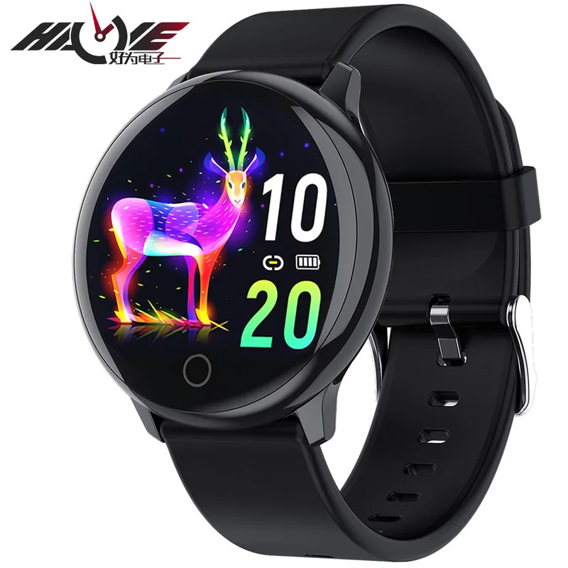 

IPS circular screen to exercise more bracelet IP67 waterproof sleep continuous blood pressure heart rate monitoring