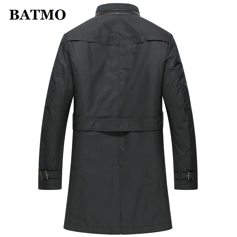 BATMO Новое поступление зимняя высококачественная норковая меховая подкладка куртки для мужчин, норковый меховой воротник куртки X1167
