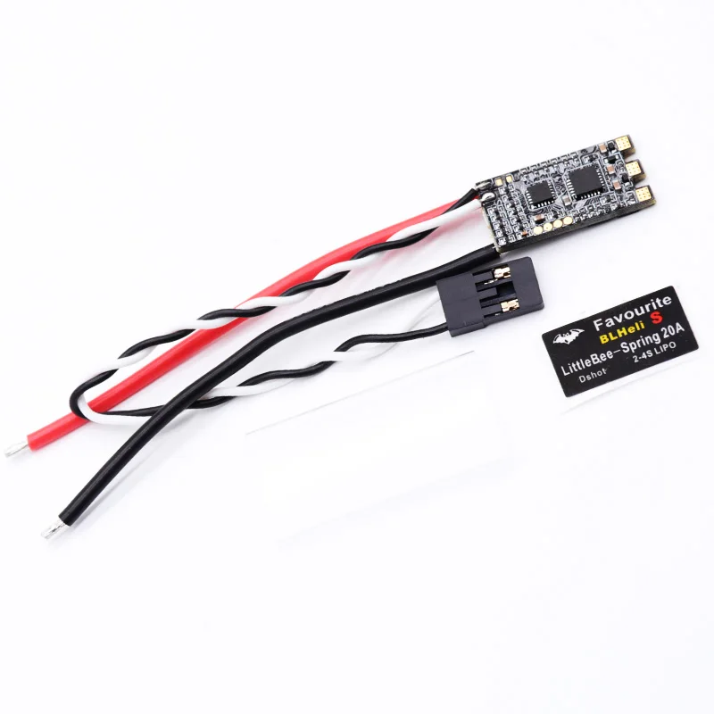 Favourite FVT LittleBee 20A-S 20A S ESC BLHeli _ OPTO 2-4S поддерживает Мультикоптер Mulitshot OneShot125 Oneshot42 |